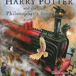 Harry Potter and the Philosophers Stone Illustrated Hardcover by J.K. Rowling